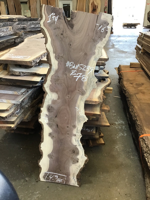 Black Walnut Slab #BW15239 #CB