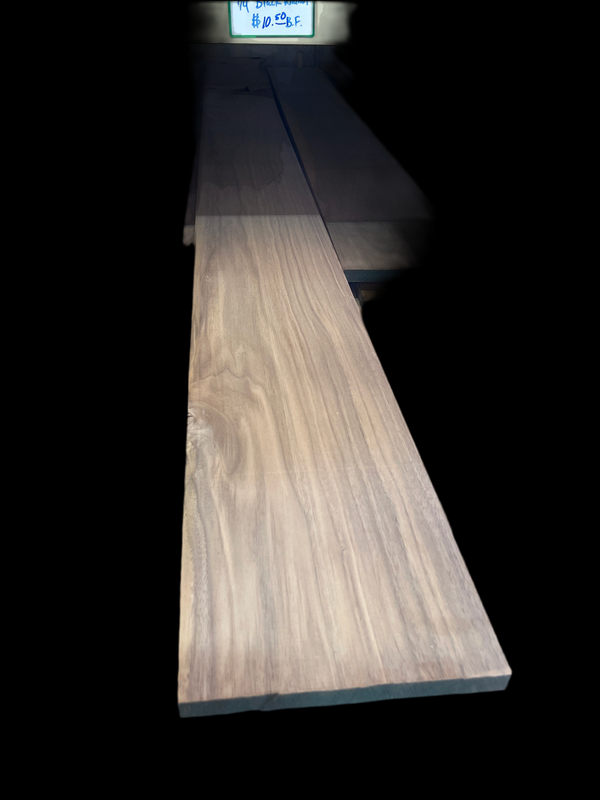 4/4 Black Walnut FAS