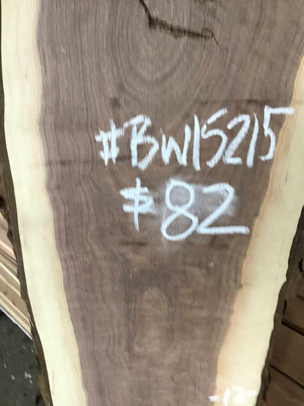 Black Walnut Slab #BW15215 #CB