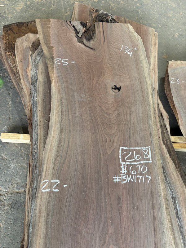 Black Walnut #BW1717
