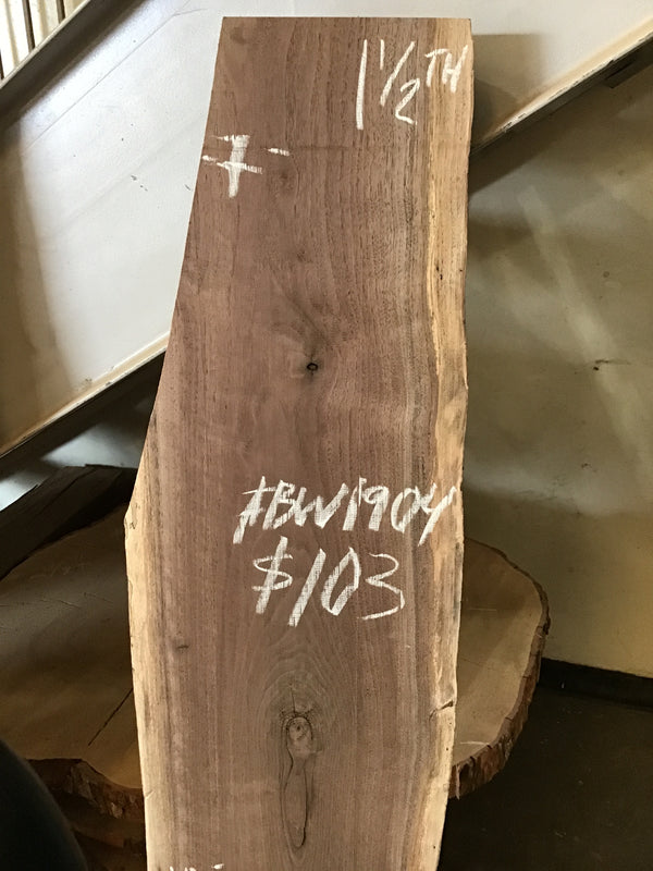 Black Walnut Slab #BW1904