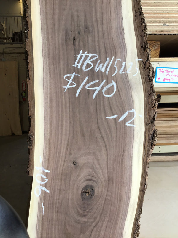Black Walnut Slab #BW15225