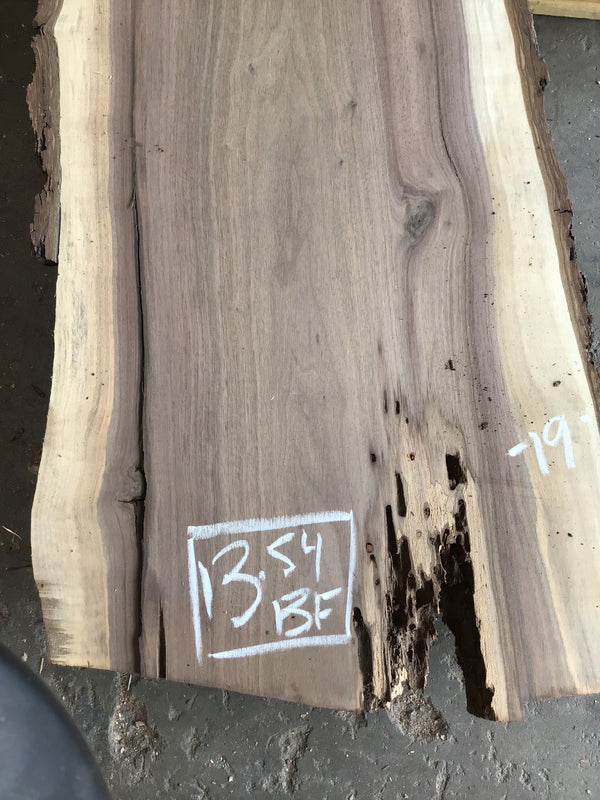 Black walnut slab #BW15219