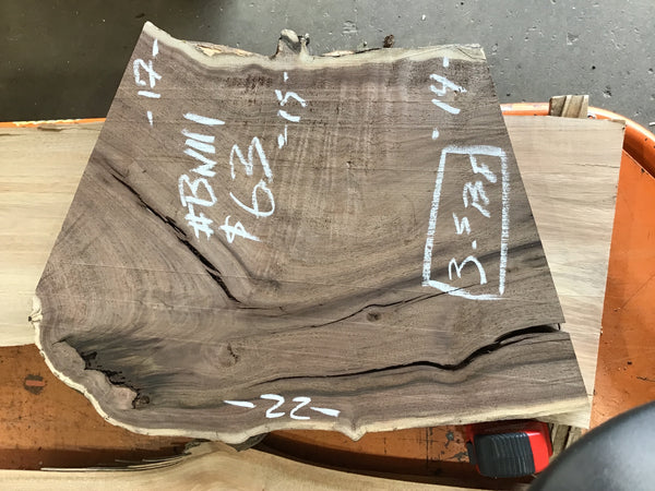 Black Walnut Slab #BW111