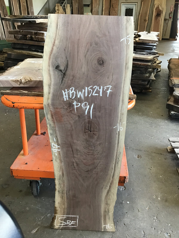 Black Walnut Slab #BW15247 #CB
