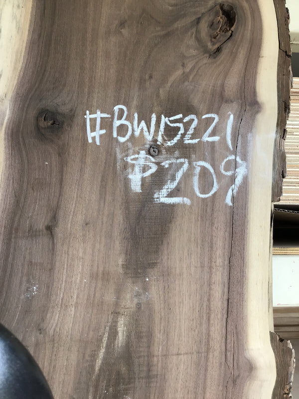 Black walnut Slab  #BW15211