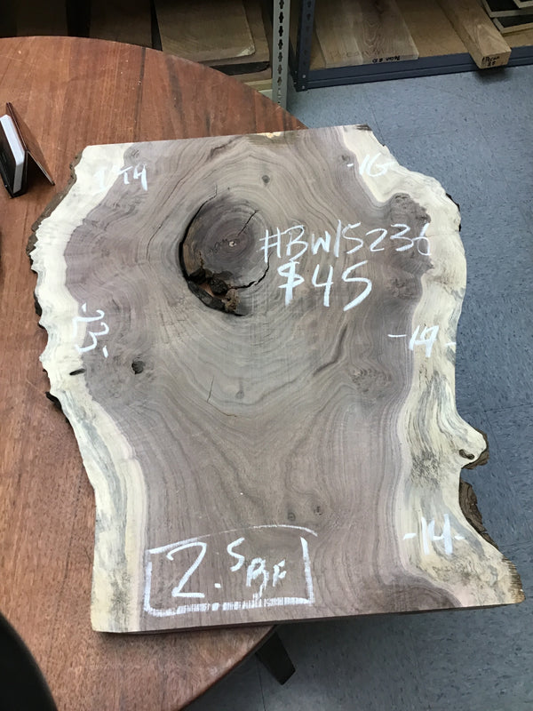 Black Walnut Slab #BW15236 #CB