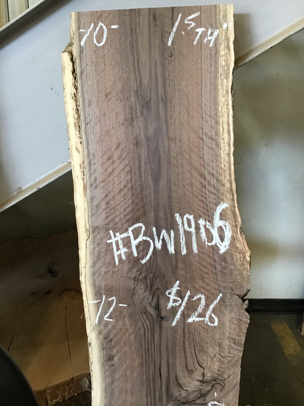 Black Walnut Slab #BW1906