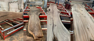 CNC slab surfacing collage at The Urban Wood Co