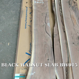 Black Walnut Live Edge Slab #BW015 promo video