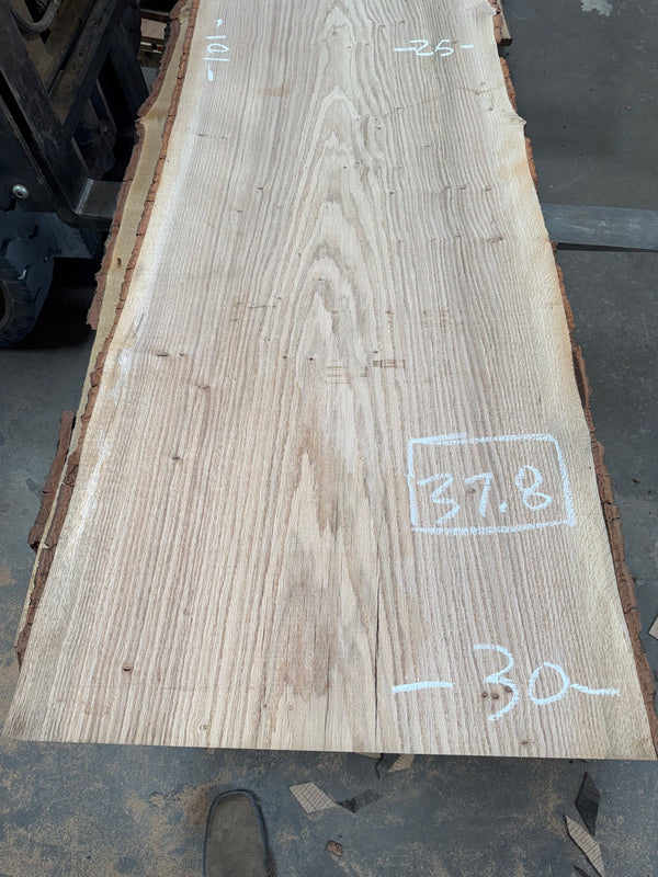 Red Oak live edge slab RO1704 - photo 3