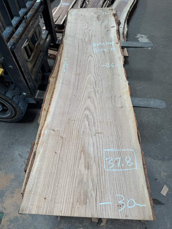 Red Oak live edge slab RO1704 - photo 4