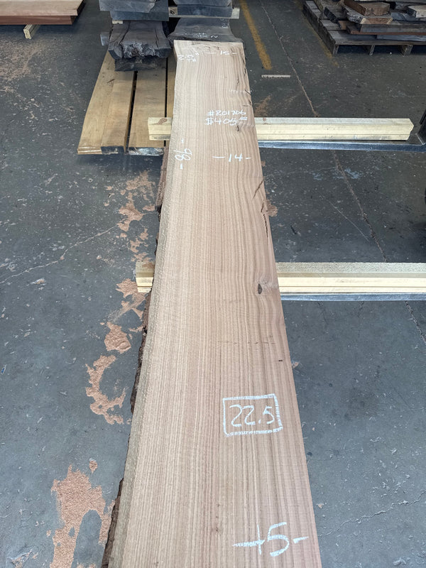 Red Oak live edge slab RO1706 - photo 1