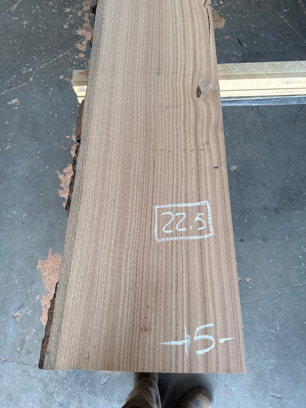 Red Oak live edge slab RO1706 - photo 2