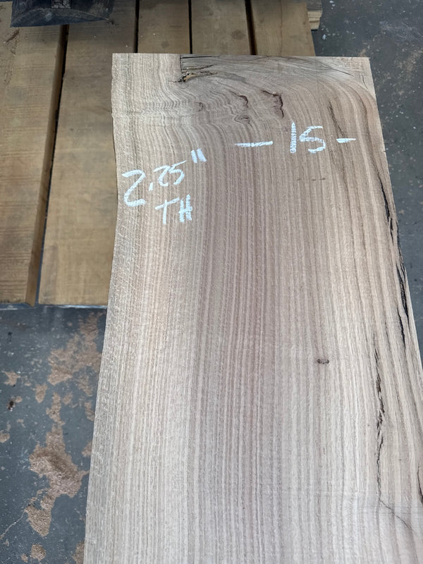 Red Oak live edge slab RO1706 - photo 4