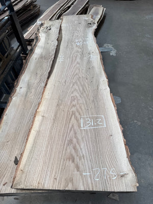 Red Oak live edge slab RO1703 - photo 1