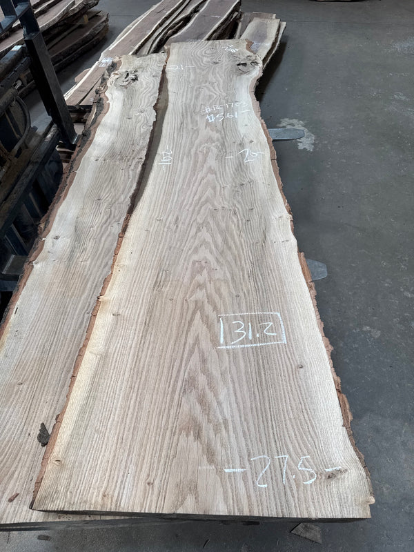Red Oak live edge slab RO1703 - photo 1