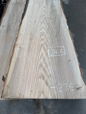 Red Oak live edge slab RO1703 - photo 2