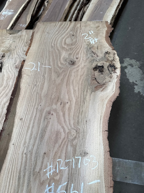 Red Oak live edge slab RO1703 - photo 4