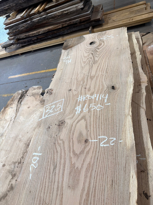 RO1714 chalk markings: 32.5 board feet, $650