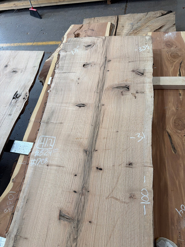 RO1708 chalk markings: 41.2 board feet, $824