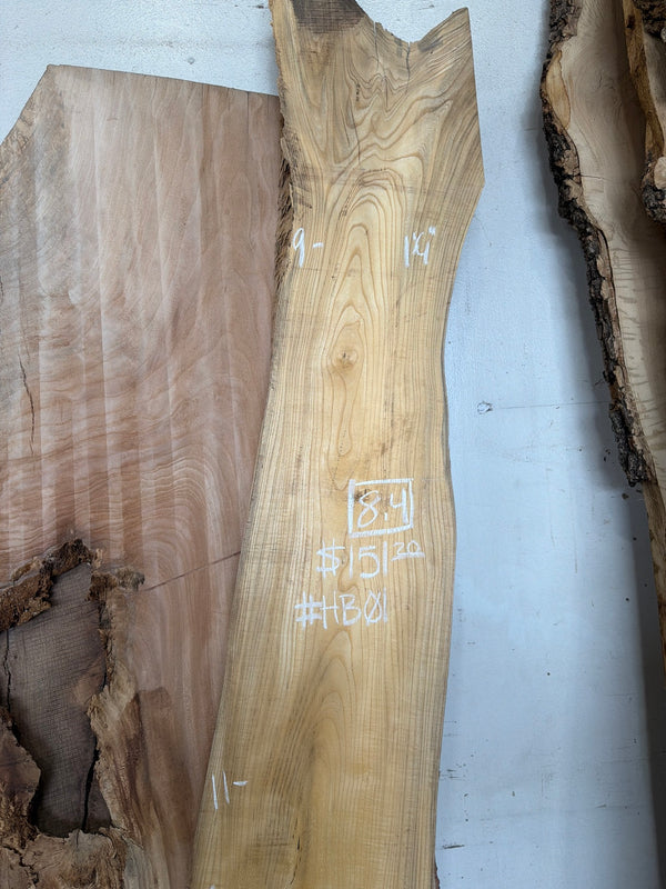 HB01 chalk markings: 8.4 board feet, $151.20