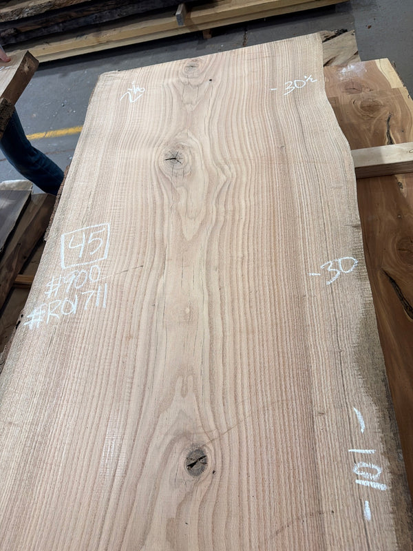 RO1711 chalk markings: 45 board feet, $900