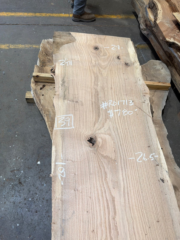 RO1713 chalk markings: 39 board feet, $780