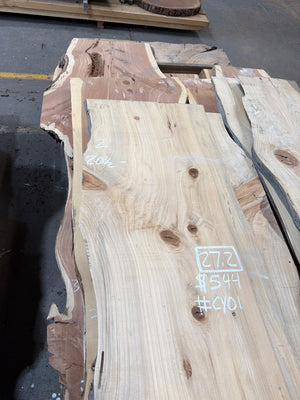 CY01 cypress slab, top end view